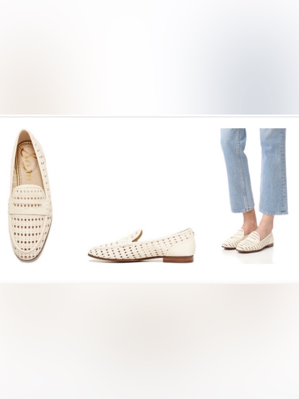 Sam Edelman Leora Woven Loafers | Size 8